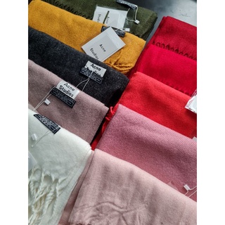 Khăn Acne Studios len xù made in ITALY