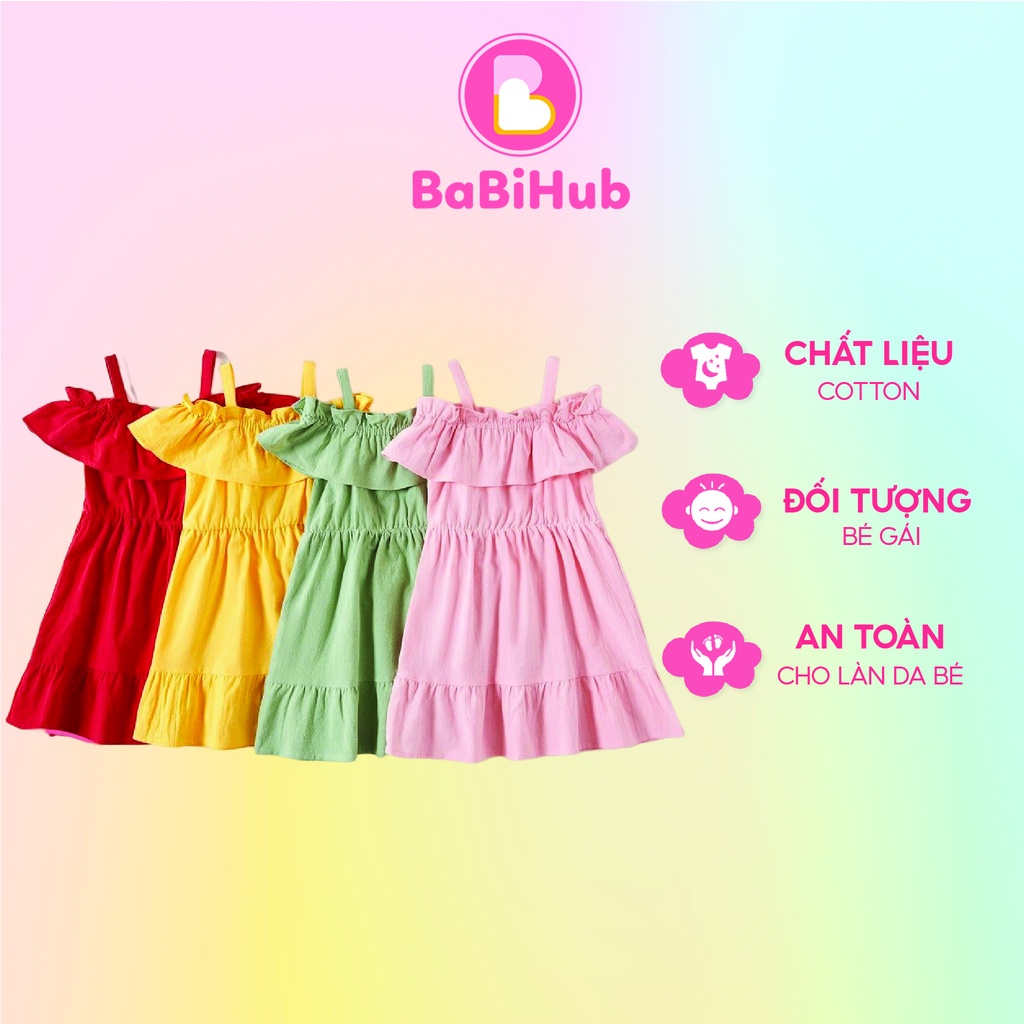 Váy cotton nhiều màu