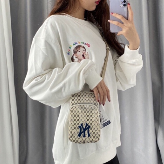 Túi Đeo Chéo Thêu Hoa Thời Trang Nữ Tính 11x18 X 2cm