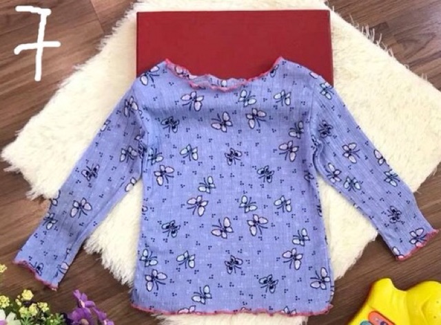 Áo bé gái hàng xuất siêu mềm mịn