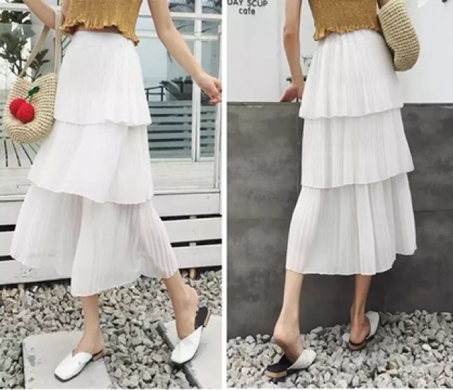 Chân váy dập xếp li Yura Store CVXL3T | BigBuy360 - bigbuy360.vn