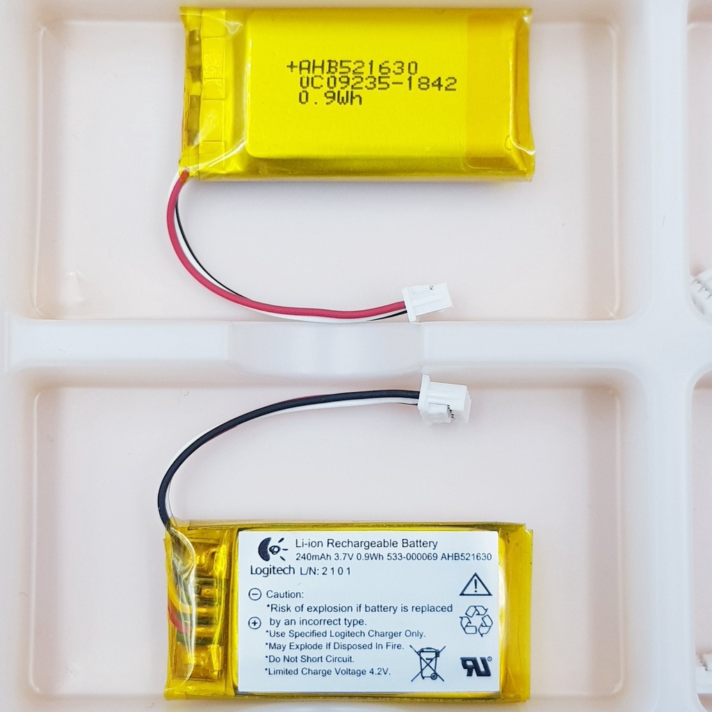 Pin Li-Po 240mAh 3.7V AHB521630 Lithium Polymer Cho Camera Hành Trình Định Vị GPS Chuột Không Dây-Shoplinhkienm2m