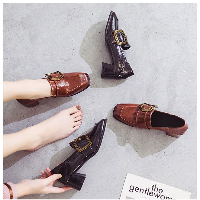 Giày da cao gót 4.5cm [VIDEO +ẢNH THẬT] | BigBuy360 - bigbuy360.vn