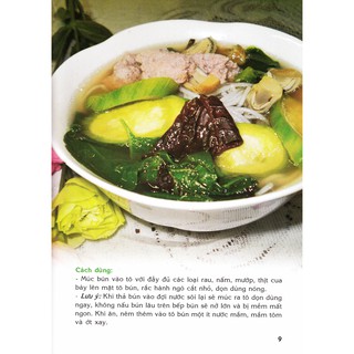 Sách 30 Món Bún Ngon (Quỳnh Hương)