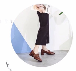 [ HÀNG ORDER - CÓ ẢNH THẬT ] Giày da bóng nữ mũi gót vuông công sở