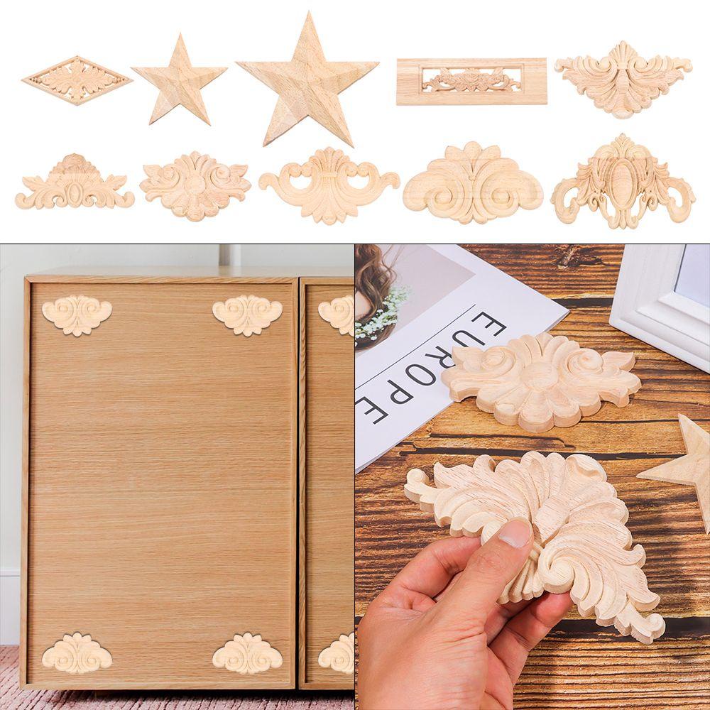 CHOOKEY Bảng Gỗ Chạm Khắc Nhiều Phong Cách Treo Tường Trang Trí Nội Thất