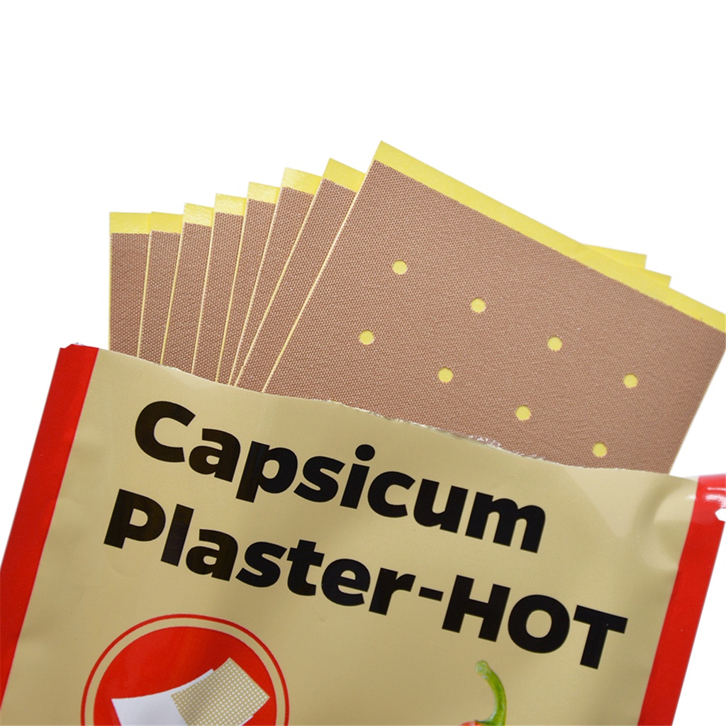 Miếng dán giảm đau 40Pcs Hot Capsicum Plaster Thuốc giảm đau khớp Trung Quốc