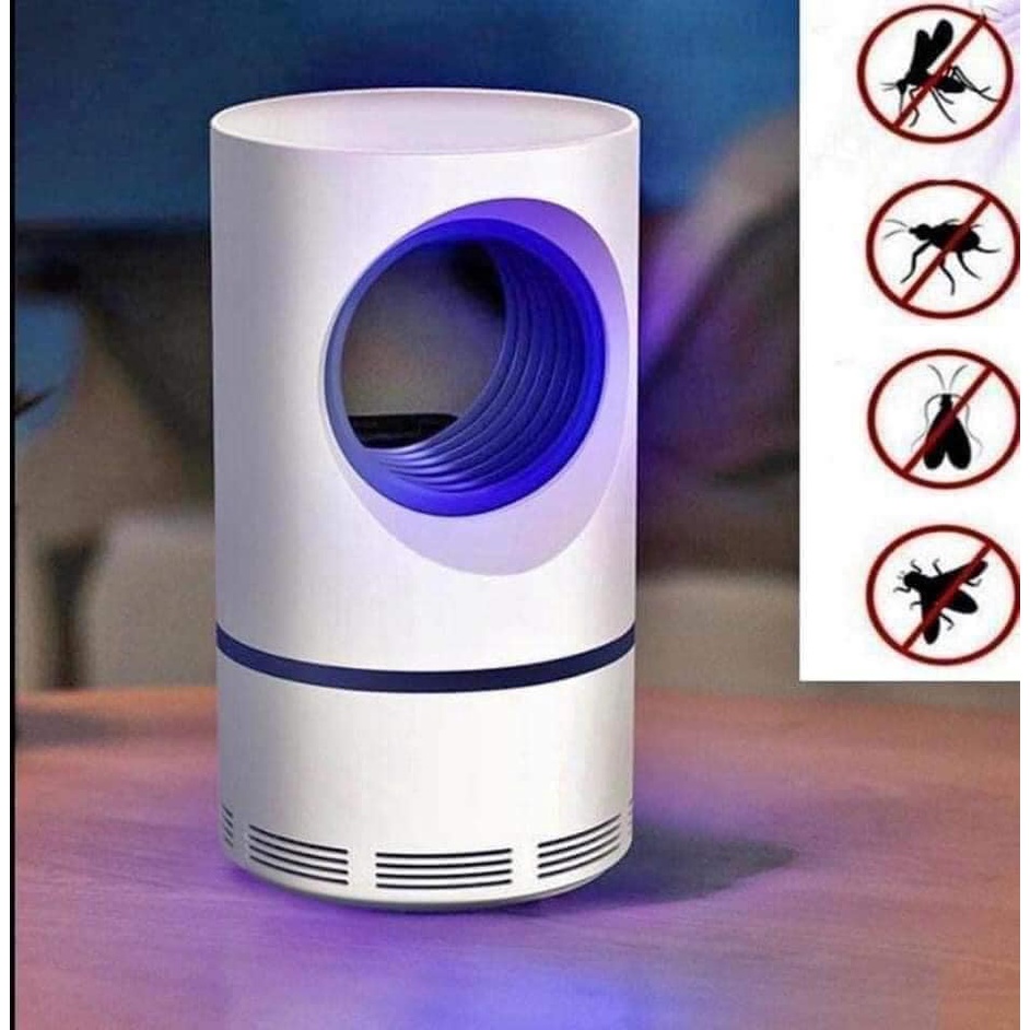 Máy Bắt Muỗi Và Côn Trùng Thông Minh Mosquito Lamp Công Nghệ Đèn LED Dùng Nguồn USB