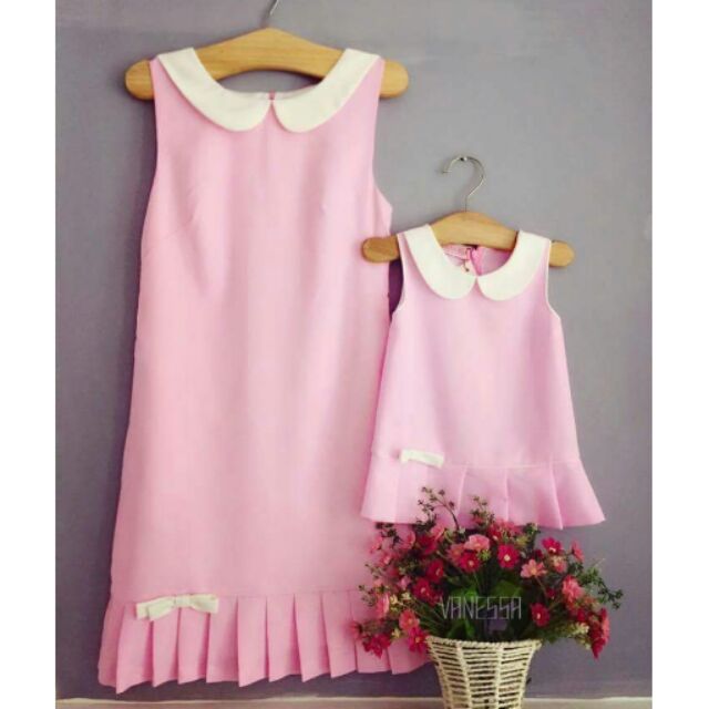 Set đầm suông cho Mẹ và bé