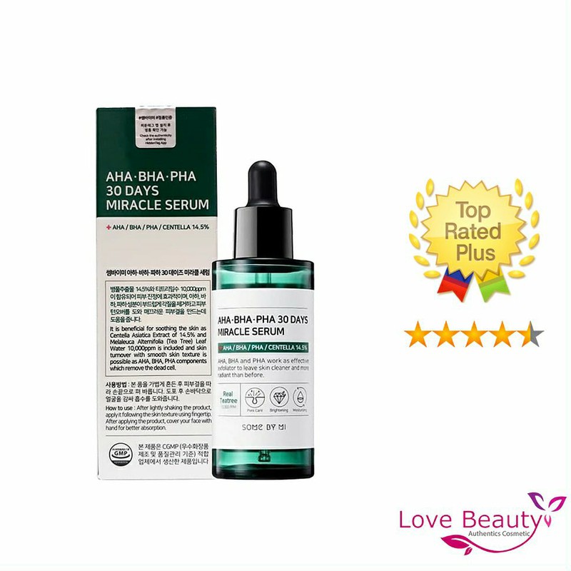 SERUM giảm mụn Some By Mi AHA BHA PHA 30DAY