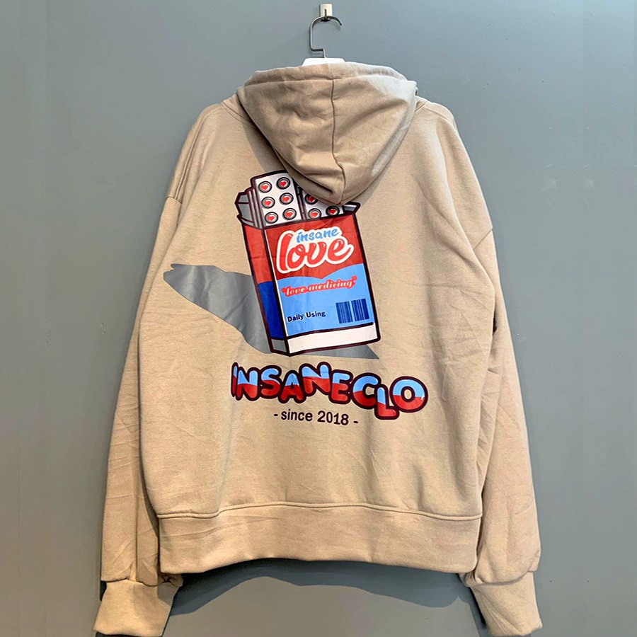 [Kèm Quà] ÁO HOODIE - ÁO KHOÁC NỈ NGOẠI Dây Kéo (HD1160 - Insane Love - Kèm Ảnh Thật) - AK.STORE | BigBuy360 - bigbuy360.vn