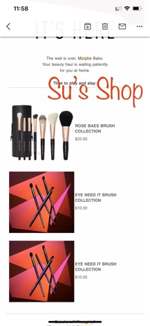 Trả hàng order  Morphe
