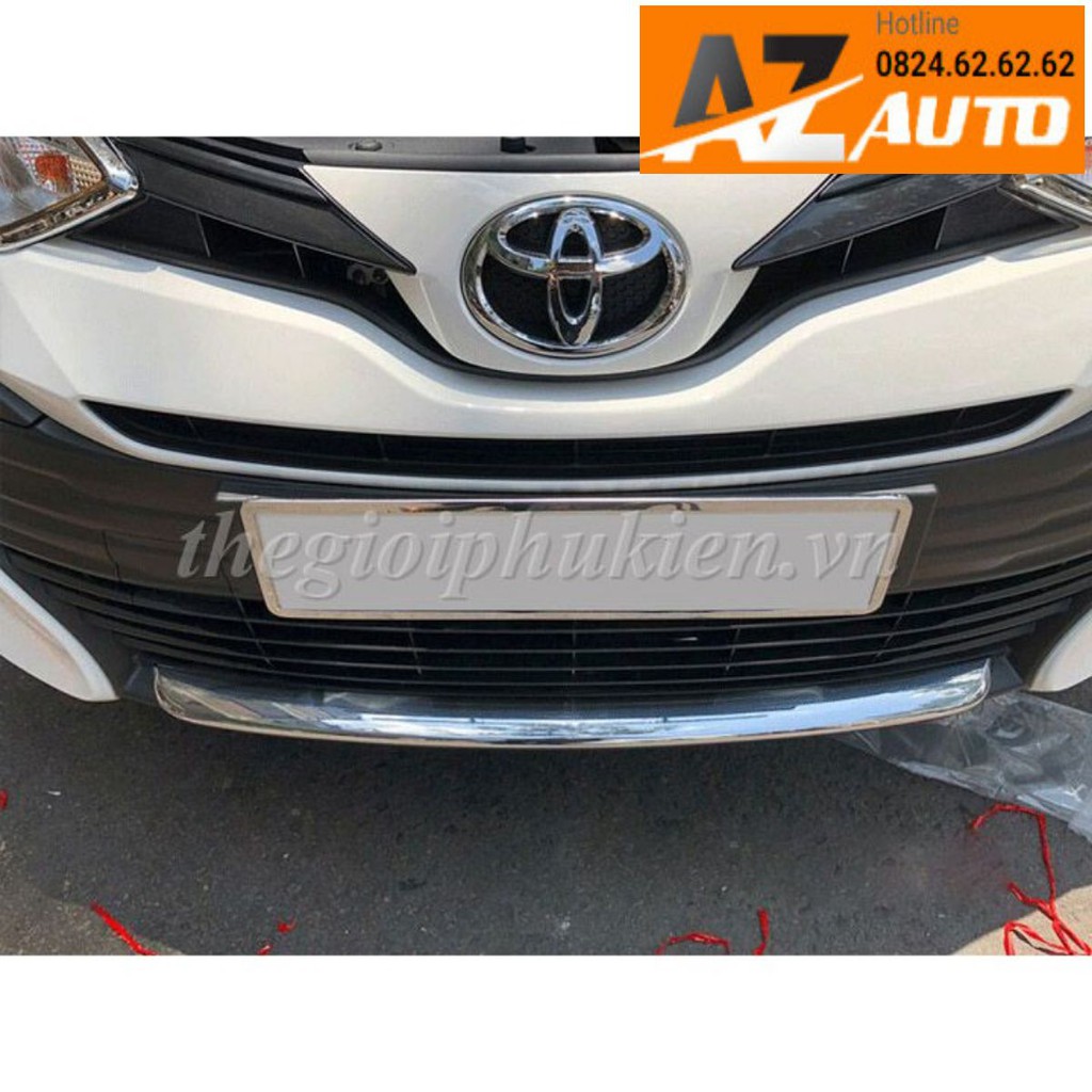 Ốp cản trước Toyota Vios 2019 -2021 mạ Crom( hàng cao cấp)