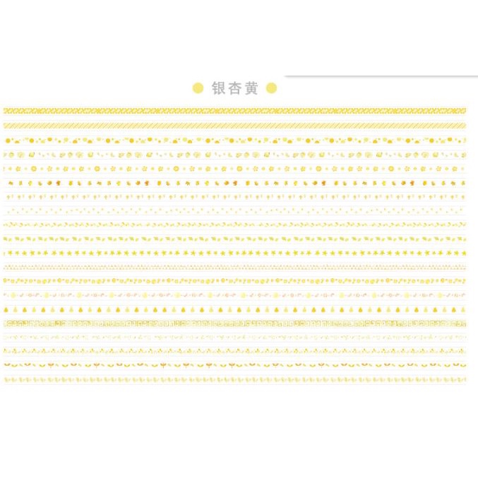 20 cuộn băng keo washi tape trang trí sổ tay