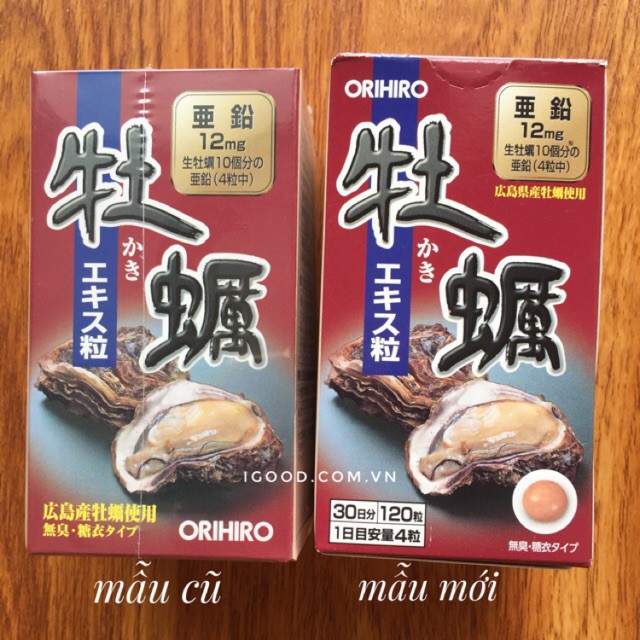 Viên uống tinh chất hàu tươi orihiro Nhật bản