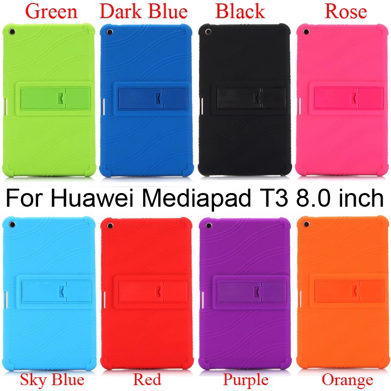 Ốp máy tính bảng silicone cứng KOB-L09 KOB-W09 cho Huawei Mediapad T3 8