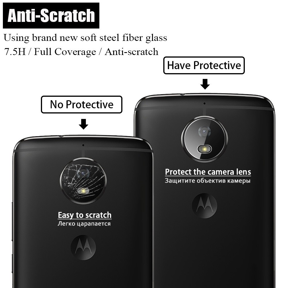 Kính cường lực bảo vệ camera sau cho Motorola Moto G4 G5 G5s Plus