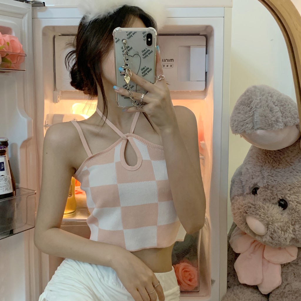 QADCOL  Áo ống hai dây thiết kế quyến rũ cho nữ