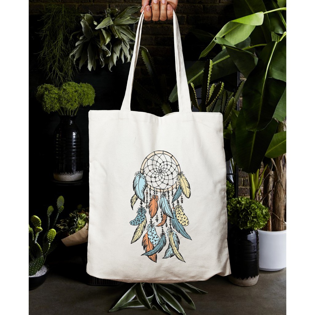 Túi TOTE Đeo Vai DREAMCATCHER - Túi Vải Canvas Du Lịch Thời Trang - ATTT024