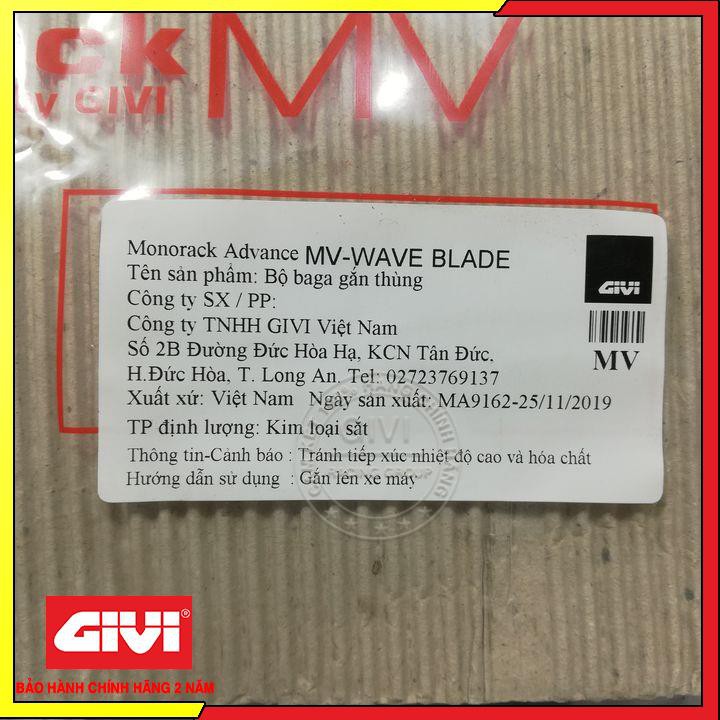 🔥Baga Sau Givi Chính Hãng Cho Xe Honda Wave Blade - BH 2 Năm