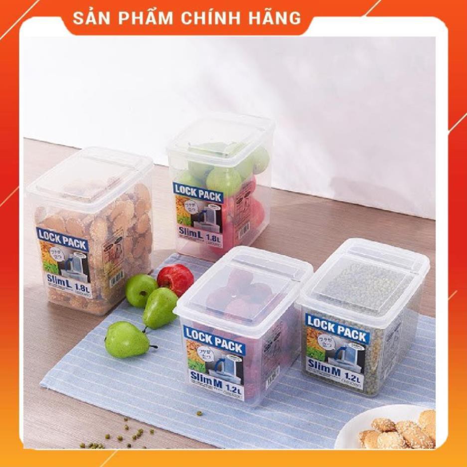 Hộp nhựa đựng thực phẩm nắp liền Lock Pack các cỡ