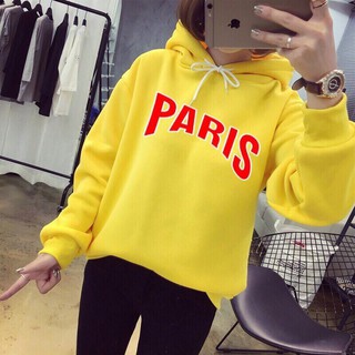 Áo hoodie nỉ bông paris