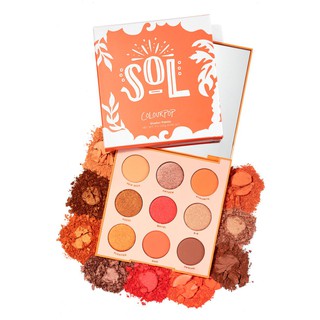 Bảng phấn mắt Colourpop Sol Pressed Powder Shadow Palette