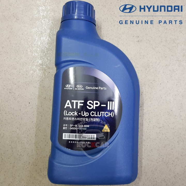 Dầu Hộp Số Tự Động ATF SP-III (SP3) Chính Hãng Hyundai Kia Nhập Khẩu Hàn Quốc