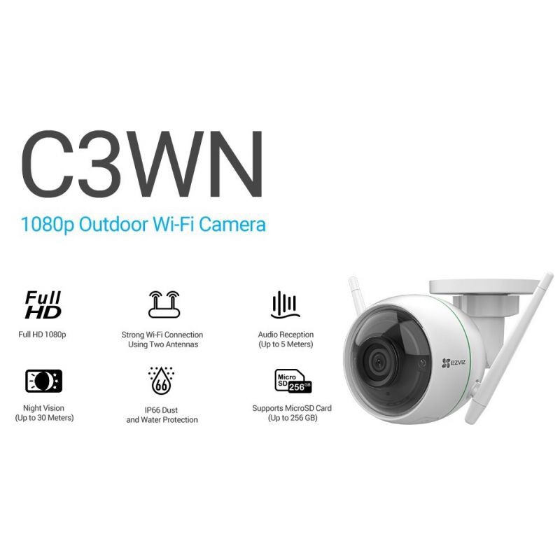 Bộ Kit Wifi (NVR 8 kênh CS-X5S-8W + 4 camera C3WN)