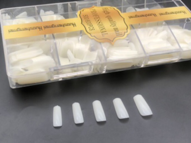 Móng up hsm phiên bản mới phom móng chuẩn sổ lẻ 5.6.7.8.9 hộp 500 pcs