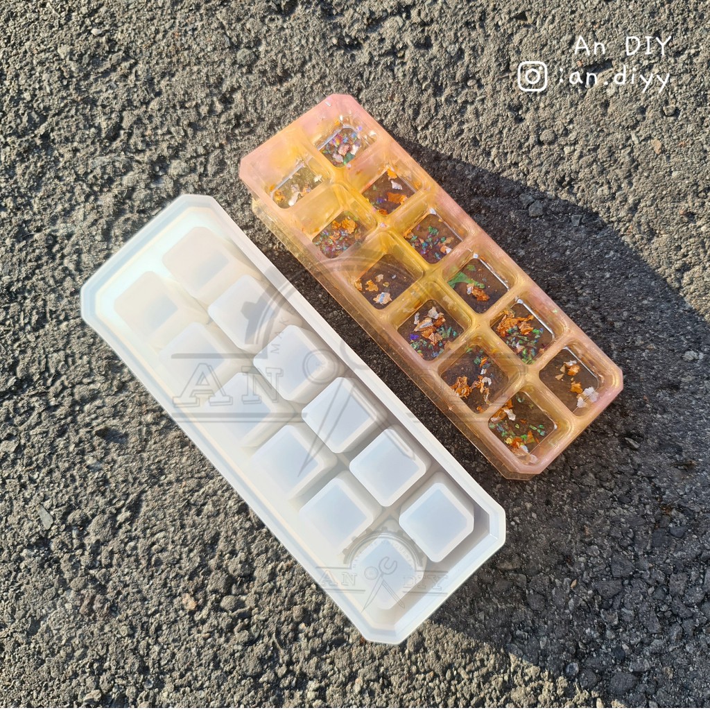 Khuôn Resin Silicone Khay đựng son 9 ô / 12 ô