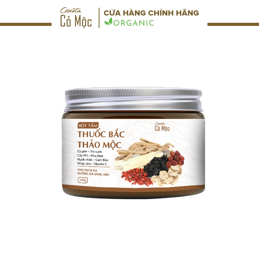 Bột tắm thuốc bắc cỏ mộc Cenota, bột tắm thuốc bắc cao cấp