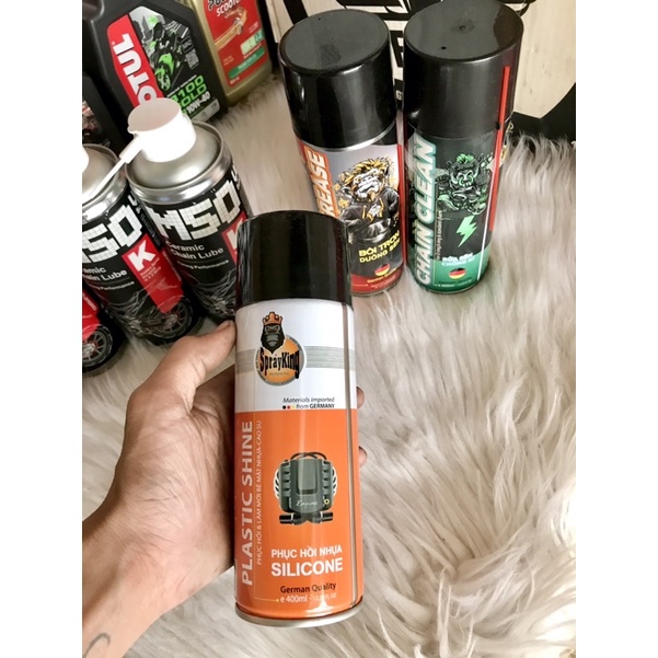 Rửa sên, dưỡng sên, phục hồi nhựa nhám, tẩy rửa đa năng Sprayking