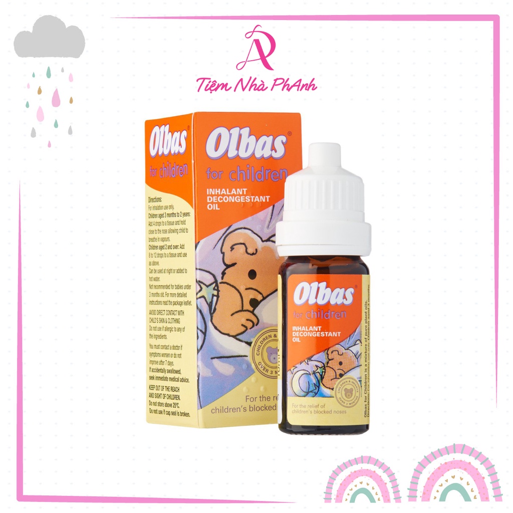 Tinh dầu chống ngạt mũi Olbas Oil 10ml - Tiệm Nhà Phanh