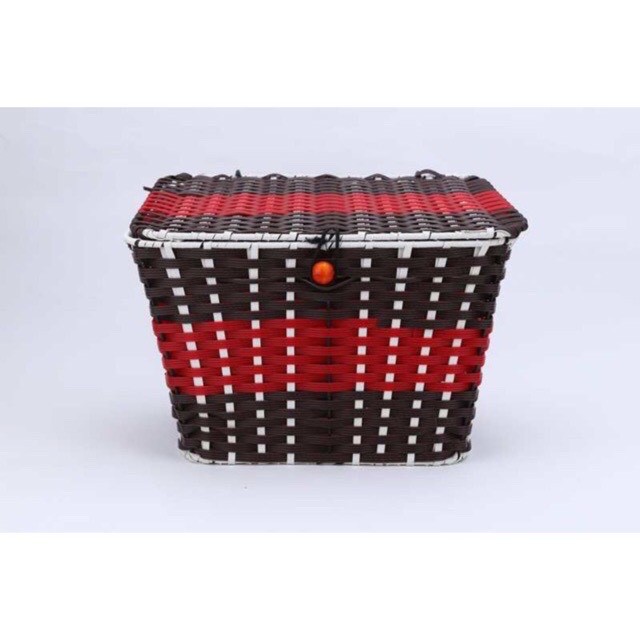 Giỏ xe đạp điện,Rổ mây lắp các loại xe điện,xe máy,cub các loại xe