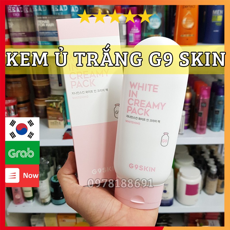 Kem Ủ Trắng Toàn Thân G9 SKIN White In Creamy Pack (200ml) – Hàn Quốc