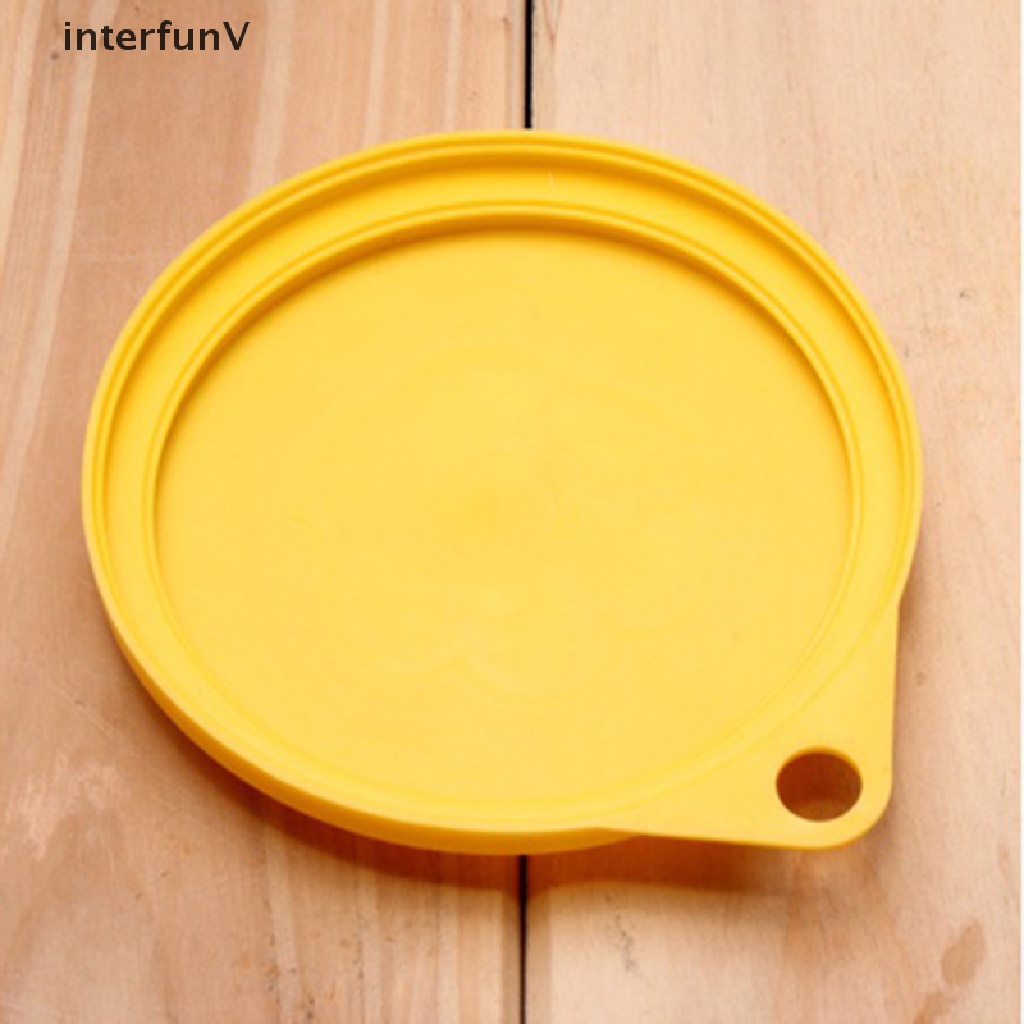 Nắp Thiếc Đựng Thức Ăn Cho Thú Cưng Màu Sắc Ngẫu Nhiên Có Thể Tái Sử Dụng