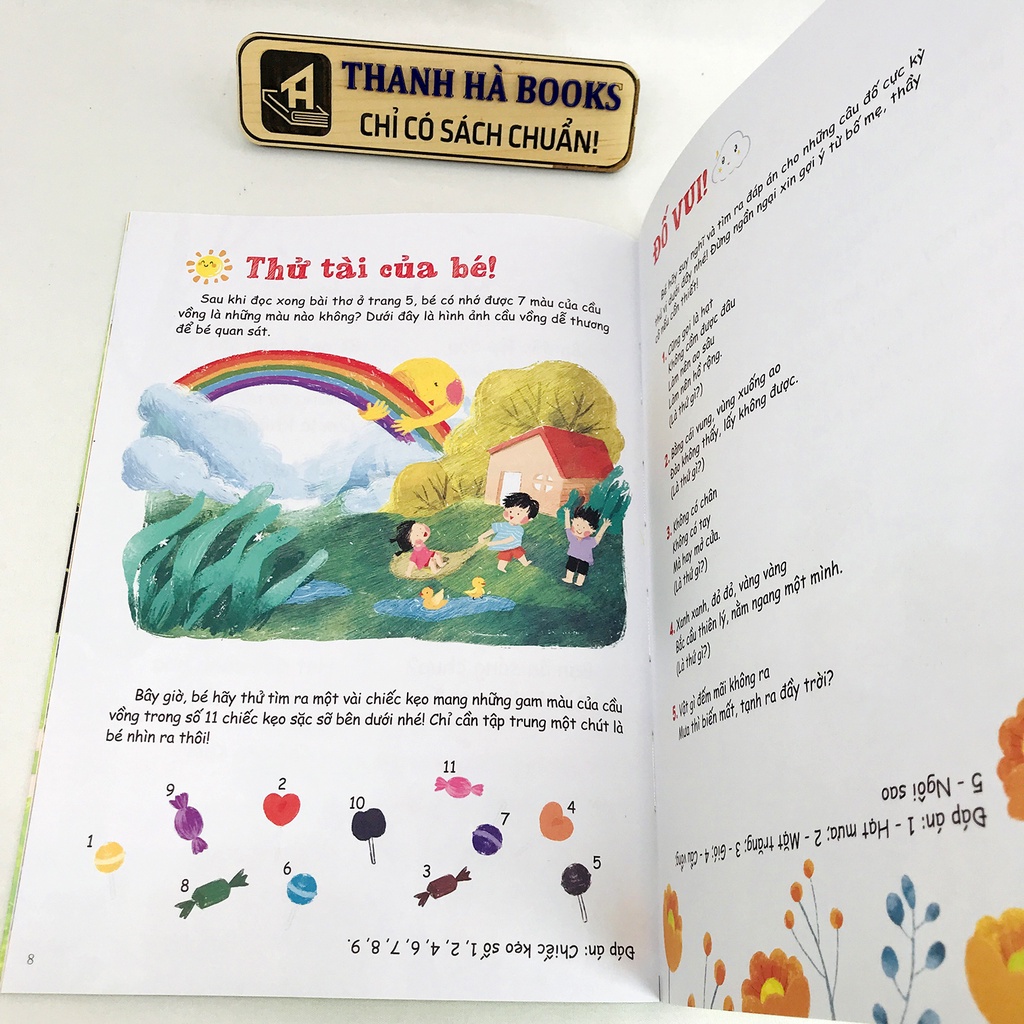 Sách - Thơ Cho Bé Học Nói - Giúp Bé Phát Triển Khả Năng Ngôn Ngữ, Bồi Dưỡng IQ, EQ