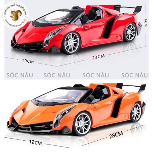 Xe ô tô thể thao điều khiển từ xa RC sport car siêu tốc độ có đèn led - hàng loại 1 có kèm sạc pin