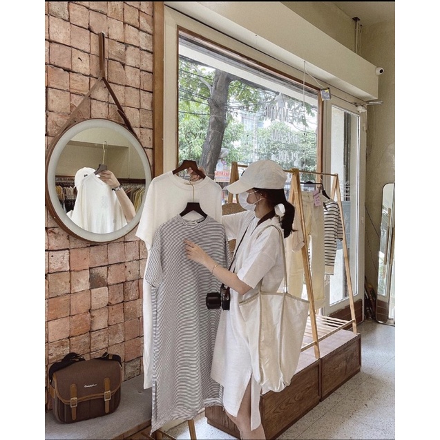 Đầm thun suông freesize