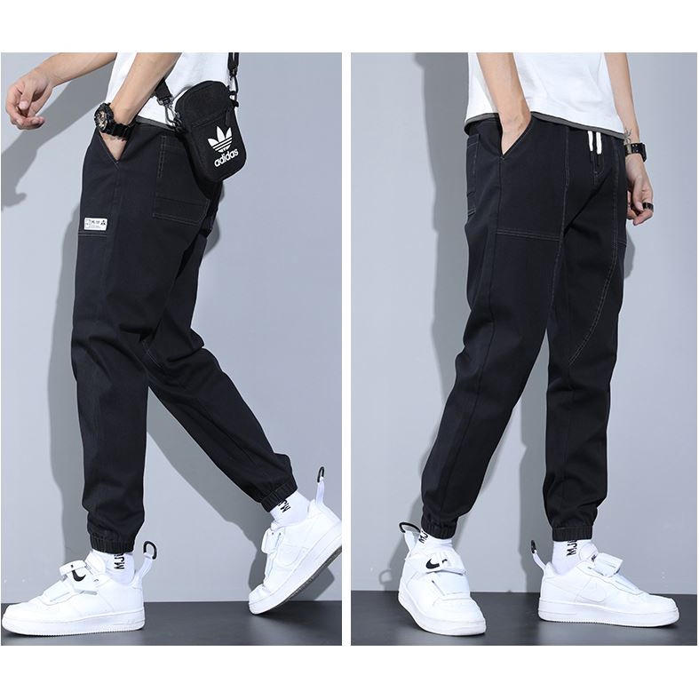 Quần Jean nam Hàn Quốc Edo Menswear, quần bò nam, dáng Jogger Top xu hướng 2023