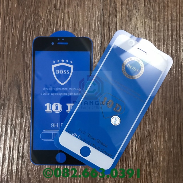 Kính cường lực iphone 6/6plus/6s/6splus Full 9D 10D