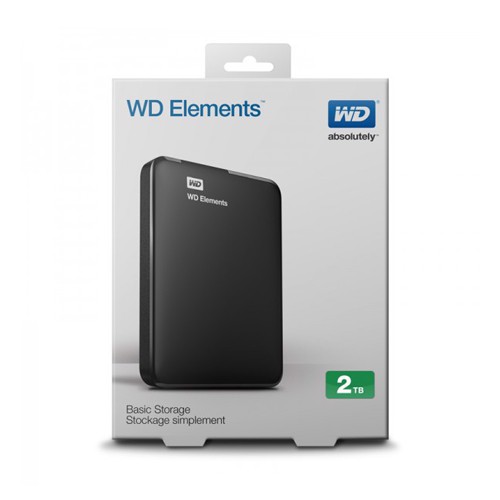 Ổ Cứng Di Động WD Elements 2TB 2.5 USB 3.0