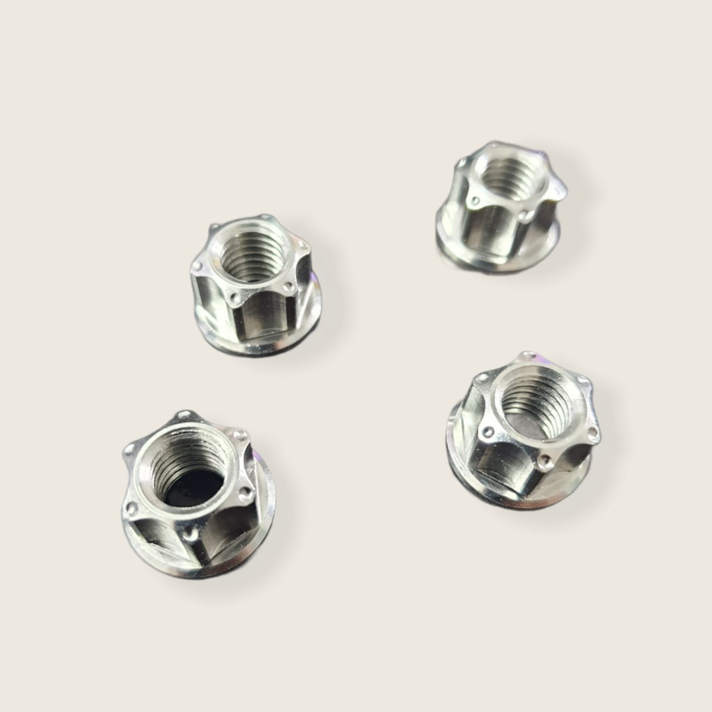 COMBO 4 CON TÁN DĨA TẢI INOX SALAZA RAIDER SATRIA FI - TÁN 8 LI