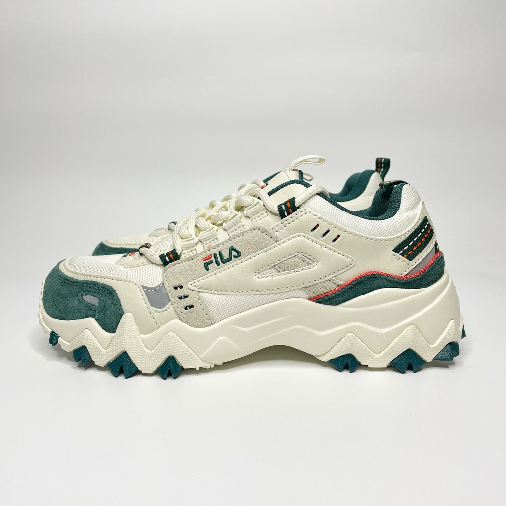 NEW 100% - FILA CHÍNH HÃNG - giày đế độn giày thể thao Fila Oakmont TR trắng xanh