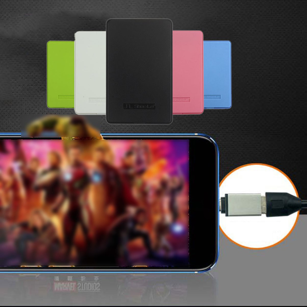 Hộp Đựng Ổ Cứng Ssd 2.5 "Kèm Cáp Usb 2.0 | BigBuy360 - bigbuy360.vn