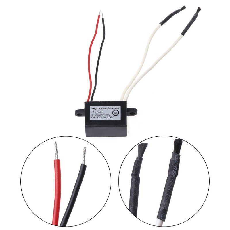 Bộ tạo khí ion âm cho xe hơi