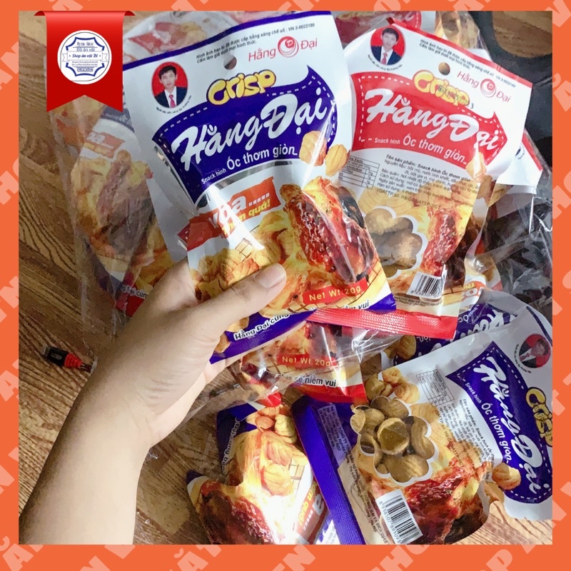 snack Hằng Đại hình Ốc thơm giòn
