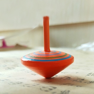 Con quay gỗ nhiều màu