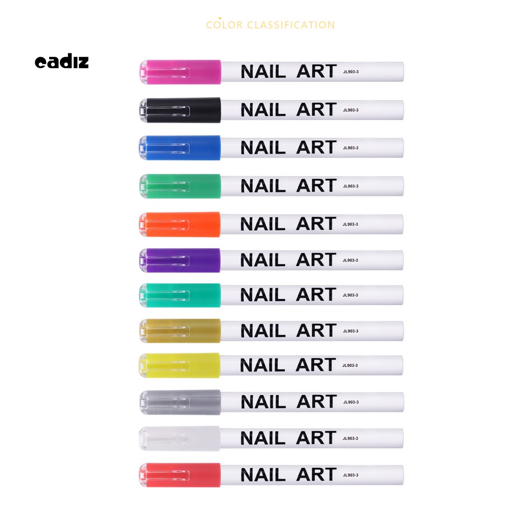 Bút Vẽ Móng Tay Chiết Xuất Tự Nhiên Lâu Trôi Chuyên Nghiệp